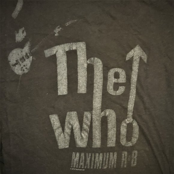 Original Lucky Brand The Who Logo rock Official T-Shirt M runs big NWT - Picture 3 of 4